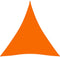 vidaXL - Zonnescherm - driehoekig - 4x4x4 - m - oxford - stof - oranje
