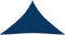 vidaXL - Zonnescherm - driehoekig - 4x4x5,8 - m - oxford - stof - blauw