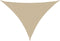 vidaXL - Zonnescherm - driehoekig - 4x5x5 - m - oxford - stof - beige