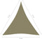 vidaXL - Zonnescherm - driehoekig - 4x5x5 - m - oxford - stof - beige