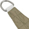 vidaXL - Zonnescherm - driehoekig - 4x5x5 - m - oxford - stof - beige