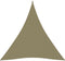 vidaXL - Zonnescherm - driehoekig - 4x5x5 - m - oxford - stof - beige