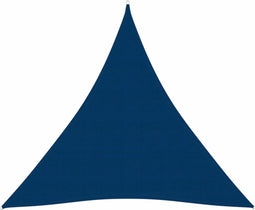 vidaXL - Zonnescherm - driehoekig - 4x5x5 - m - oxford - stof - blauw