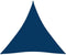 vidaXL - Zonnescherm - driehoekig - 4x5x5 - m - oxford - stof - blauw