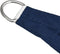 vidaXL - Zonnescherm - driehoekig - 4x5x5 - m - oxford - stof - blauw