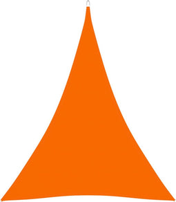 vidaXL - Zonnescherm - driehoekig - 4x5x5 - m - oxford - stof - oranje