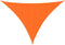 vidaXL - Zonnescherm - driehoekig - 4x5x5 - m - oxford - stof - oranje