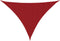 vidaXL - Zonnescherm - driehoekig - 4x5x5 - m - oxford - stof - rood