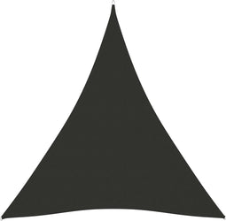 vidaXL - Zonnescherm - driehoekig - 4x5x5 - m - oxford - stof - antracietkleurig