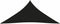 vidaXL - Zonnescherm - driehoekig - 4x5x5 - m - oxford - stof - zwart