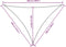 vidaXL - Zonnescherm - driehoekig - 4x5x5 - m - oxford - stof - zwart