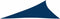 vidaXL - Zonnescherm - driehoekig - 4x5x6,4 - m - oxford - stof - blauw