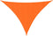 vidaXL - Zonnescherm - driehoekig - 4x5x6,4 - m - oxford - stof - oranje