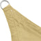 vidaXL - Zonnescherm - driehoekig - 5x5x5 - m - oxford - stof - beige