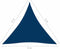 vidaXL - Zonnescherm - driehoekig - 5x5x5 - m - oxford - stof - blauw