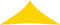 vidaXL - Zonnescherm - driehoekig - 5x5x5 - m - oxford - stof - geel