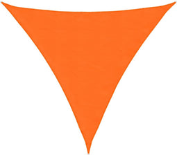 vidaXL - Zonnescherm - driehoekig - 5x5x5 - m - oxford - stof - oranje