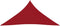 vidaXL Zonnescherm driehoekig 5x5x5 m oxford stof rood