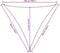 vidaXL - Zonnescherm - driehoekig - 5x5x5 - m - oxford - stof - antracietkleurig