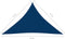 vidaXL - Zonnescherm - driehoekig - 5x5x6 - m - oxford - stof - blauw