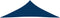 vidaXL - Zonnescherm - driehoekig - 5x5x6 - m - oxford - stof - blauw