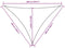 vidaXL - Zonnescherm - driehoekig - 5x5x6 - m - oxford - stof - geel