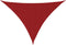 vidaXL - Zonnescherm - driehoekig - 5x5x6 - m - oxford - stof - rood