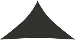 vidaXL - Zonnescherm - driehoekig - 5x5x6 - m - oxford - stof - antracietkleurig