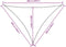 vidaXL - Zonnescherm - driehoekig - 5x5x6 - m - oxford - stof - antracietkleurig