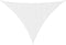 vidaXL - Zonnescherm - driehoekig - 5x5x6 - m - oxford - stof - wit