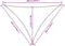 vidaXL - Zonnescherm - driehoekig - 5x5x6 - m - oxford - stof - zwart