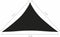 vidaXL - Zonnescherm - driehoekig - 5x5x6 - m - oxford - stof - zwart
