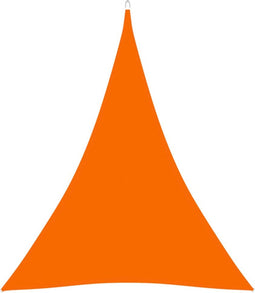 vidaXL - Zonnescherm - driehoekig - 5x6x6 - m - oxford - stof - oranje