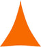 vidaXL - Zonnescherm - driehoekig - 5x6x6 - m - oxford - stof - oranje