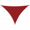 vidaXL - Zonnescherm - driehoekig - 5x6x6 - m - oxford - stof - rood