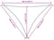 vidaXL - Zonnescherm - driehoekig - 5x6x6 - m - oxford - stof - rood