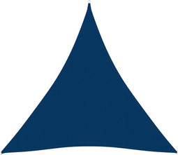 vidaXL - Zonnescherm - driehoekig - 5x7x7 - m - oxford - stof - blauw