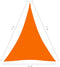 vidaXL - Zonnescherm - driehoekig - 5x7x7 - m - oxford - stof - oranje