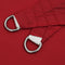 vidaXL - Zonnescherm - driehoekig - 5x7x7 - m - oxford - stof - rood