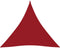 vidaXL - Zonnescherm - driehoekig - 6x6x6 - m - oxford - stof - rood