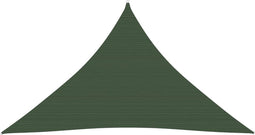 vidaXL - Zonnescherm - HDPE - driehoekig - 5x5x5 - m - antraciet