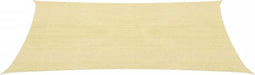 vidaXL - Zonnescherm - HDPE - vierkant - 2x2 - m - beige