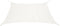 vidaXL - Zonnescherm - HDPE - vierkant - 3,6x3,6 - m - wit