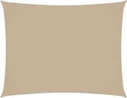 vidaXL - Zonnescherm - rechthoekig - 2,5x3,5 - m - oxford - stof - beige