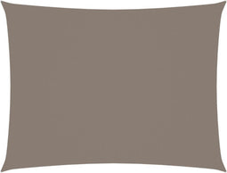 vidaXL - Zonnescherm - rechthoekig - 2,5x3,5 - m - oxford - stof - taupe