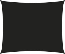 vidaXL - Zonnescherm - rechthoekig - 2,5x3,5 - m - oxford - stof - zwart