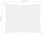 vidaXL - Zonnescherm - rechthoekig - 2,5x3,5 - m - oxford - stof - wit