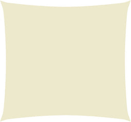 vidaXL - Zonnescherm - rechthoekig - 2,5x3 - m - oxford - stof - crèmekleurig