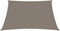 vidaXL - Zonnescherm - rechthoekig - 2,5x3 - m - oxford - stof - taupe