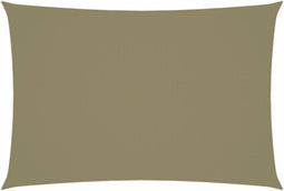 vidaXL - Zonnescherm - rechthoekig - 2,5x4,5 - m - oxford - stof - beige